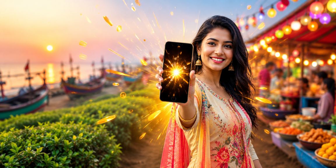 কক্সবাজারে মোবাইল থেকে বাজি ধরার দৃশ্য
